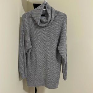 Grey, small, long sweater dress from Dynamite.